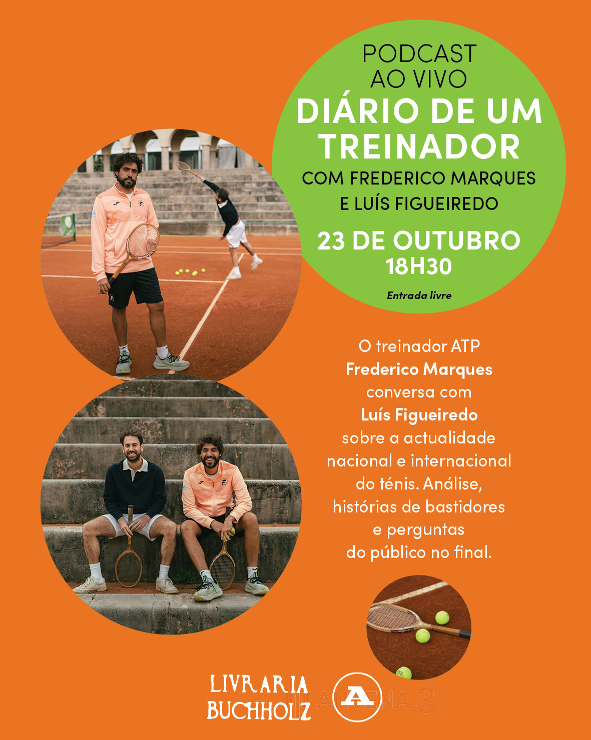 Edição ao vivo do podcast "Diário de um treinador" — imagem 2