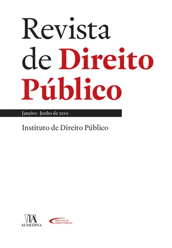 Capa do artigo Revista de Direito Público - Ano II, N.º