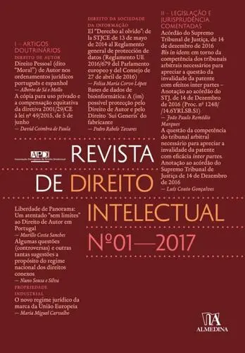 Capa do artigo Revista de Direito Intelectual n.º 1 - 2
