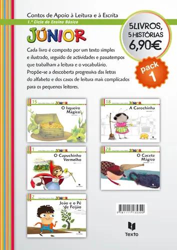 Capa do artigo Pack 1 - Contos Apoio Leitura
