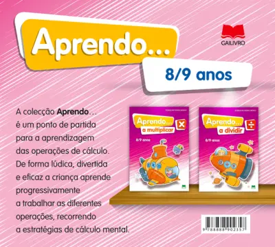 Capa do artigo PACK Aprendo a 8/9 anos
