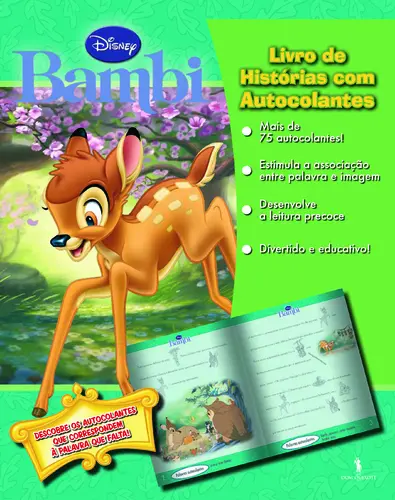 Capa do artigo Histórias Com Autocolantes - Bambi
