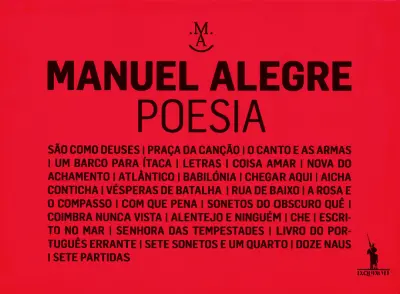 Capa do artigo Poesia Vol. 1 + 2 - Manuel Alegre