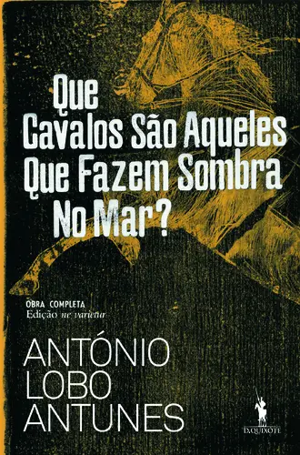 Capa do artigo Que Cavalos São Aqueles Que Fazem (NV)