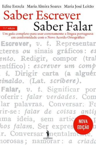 Capa do artigo Saber Escrever, Saber Falar