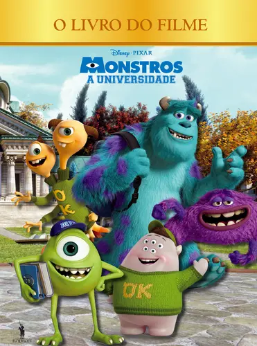 Capa do artigo Monstros a Universidade - Livro do Filme