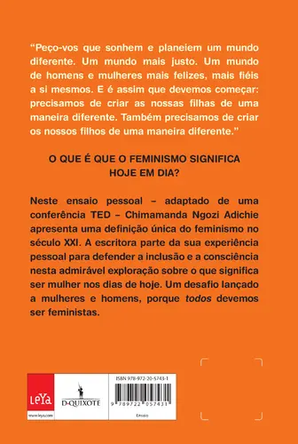 Capa do artigo Todos Devemos Ser Feministas