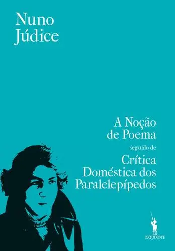 Capa do artigo Noção de Poema seguido de Crítica Domést