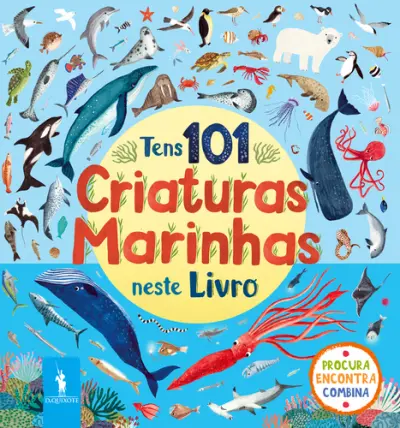 Capa do artigo Tens 101 criaturas marinhas neste livro