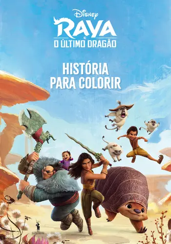 Capa do artigo Raya e o Último Dragão: História Colorir