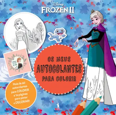 Capa do artigo Frozen II: colorir autocolantes