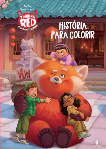 Capa do artigo Turning Red: história para colorir