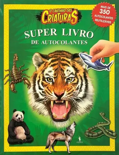 Capa do artigo Livro Autocolantes Deluxe: Animais