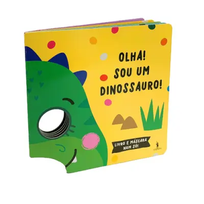 Capa do artigo Livro-Máscara: Sou Um Dinossauro