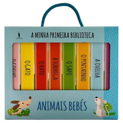 Capa do artigo Minha Primeira Biblioteca: Animais Bebés