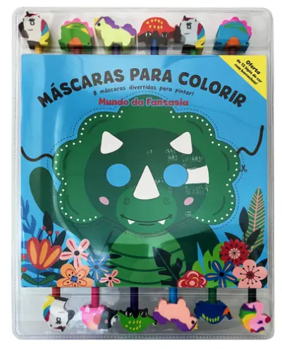 Capa do artigo Máscaras Colorir: Criaturas Fantásticas