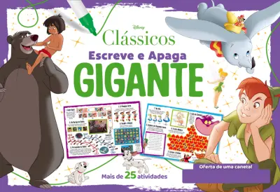 Capa do artigo Escreve e Apaga Gigante: Clássicos