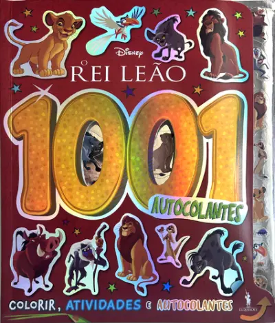 Capa do artigo 1001 Autocolantes: Rei Leão