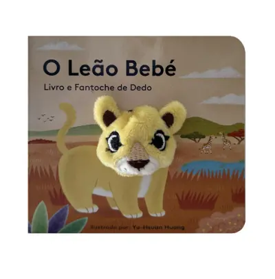 Capa do artigo O Leão Bebé: Livro e Fantoche de Dedo