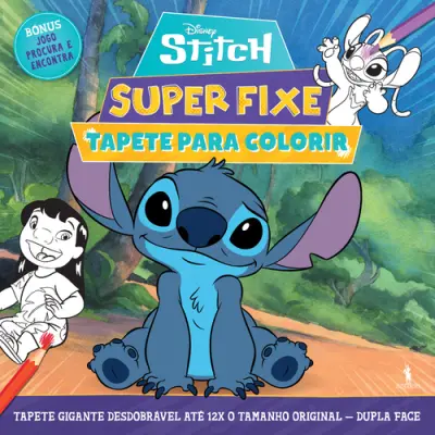 Capa do artigo Stitch: Super Fixe Tapete para Colorir