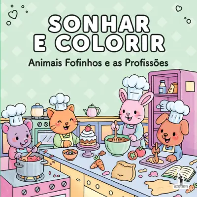 Capa do artigo Sonhar e Colorir: Animais Fofinhos e as Profissões
