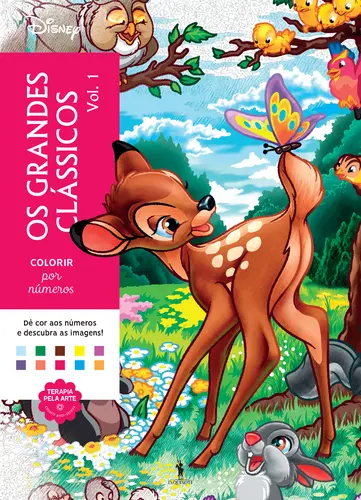 Capa do artigo Colorir Por Números: Os Grandes Clássicos, Vol. I