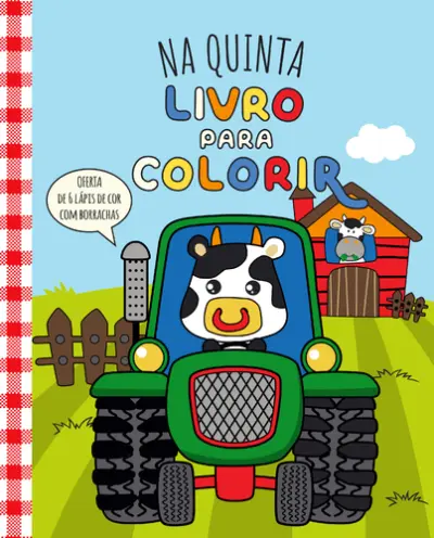 Capa do artigo Na Quinta: Livro para Colorir com 6 Lápis