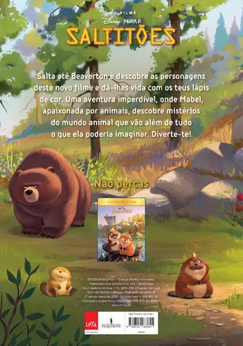 Saltitões: História para Colorir - (Imagem 2 de 2)