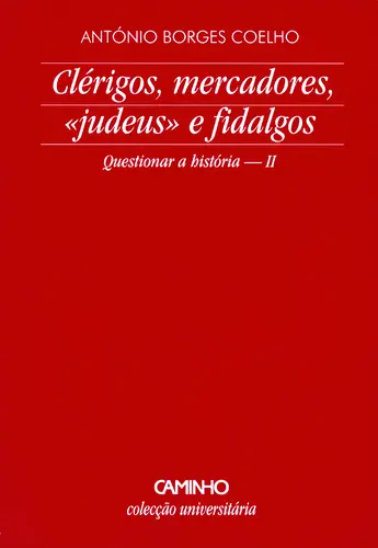 Capa do artigo Clérigos, Merc.Judeus E Fidalg