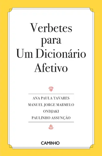Capa do artigo Verbetes para Um Dicionário Afetivo