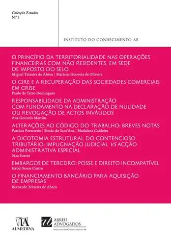 Capa do artigo Estudos do Instituto do Conhecimento AB