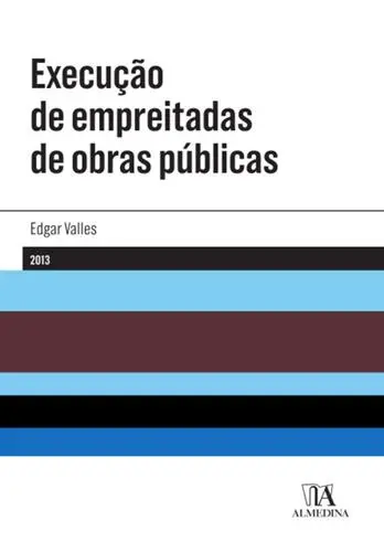 Capa do artigo Execução de Empreitadas de Obras Pública