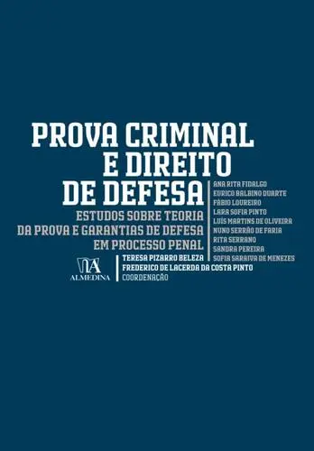Capa do artigo Prova Criminal e Direito de Defesa - Est