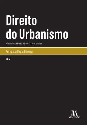 Capa do artigo Direito do Urbanismo Perguntas de Bolso,