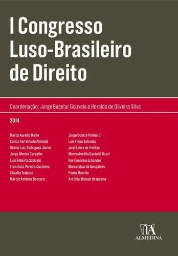 Capa do artigo I Congresso Luso Brasileiro de Direito