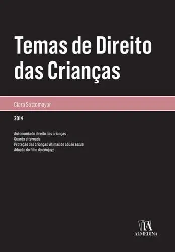 Capa do artigo Temas de Direito das Crianças