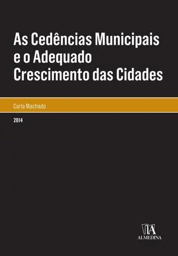 Capa do artigo As Cedências Municipais e o Adequado Cre