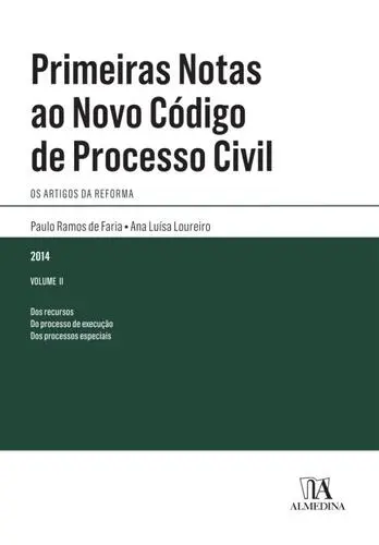Capa do artigo Primeiras Notas ao Novo Código de Proces