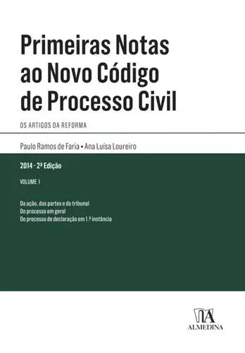 Capa do artigo Primeiras Notas ao Novo Código de Proces