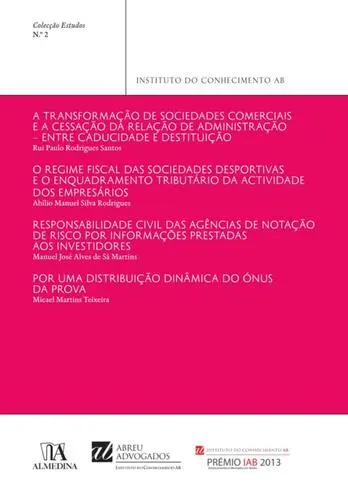Capa do artigo Estudos do Instituto do Conhecimento AB