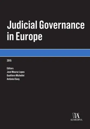 Capa do artigo Judicial Governance in Europe