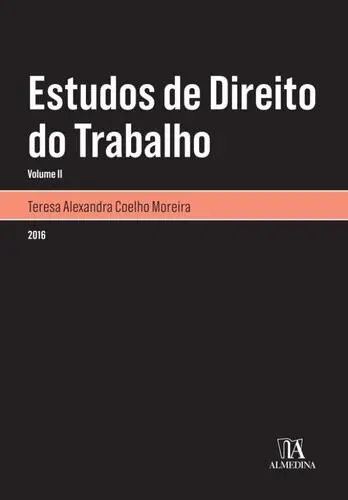 Capa do artigo Estudos de Direito do Trabalho - Volume