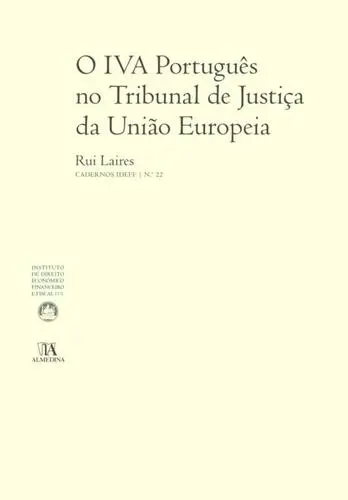 Capa do artigo O IVA Português no Tribunal de Justiça d