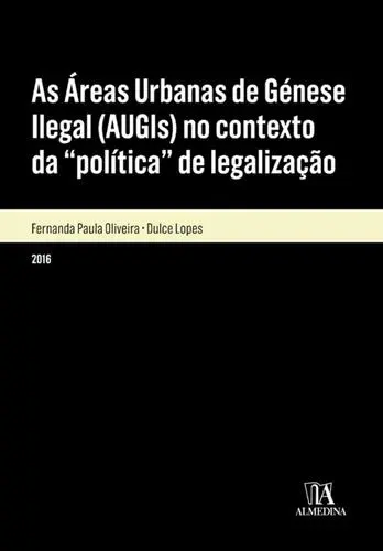 Capa do artigo As Áreas Urbanas de Génese Ilegal (AUGIs