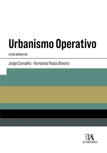 Capa do artigo Urbanismo Operativo- Guião Normativo