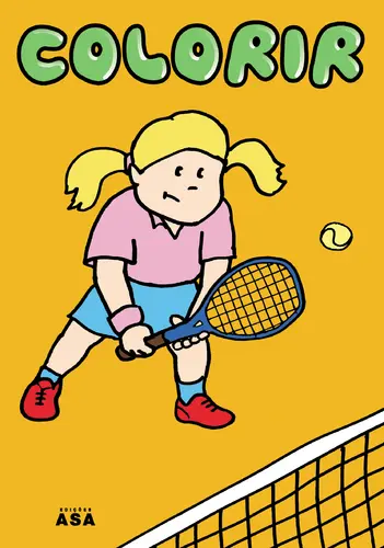 Capa do artigo Colorir - Desportos             Pa