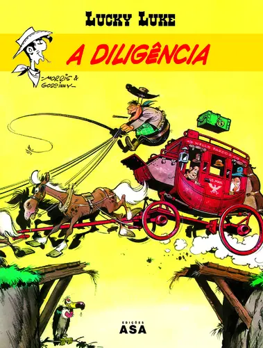 Capa do artigo Lucky Luke - A Diligência