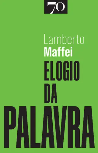 Capa do artigo Elogio da palavra
