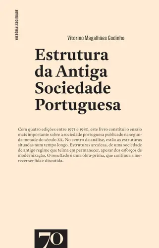 Capa do artigo Estrutura da antiga sociedade portuguesa
