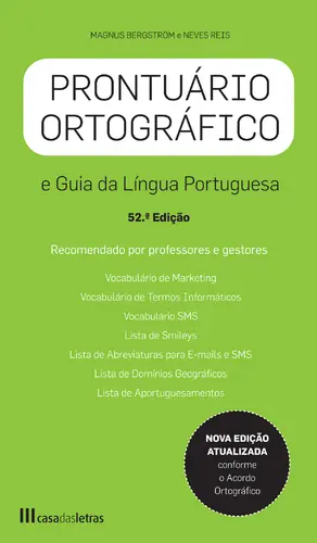 Capa do artigo Prontuário Ortográfico - 52